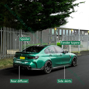 For M3 Series G80 True Carbon Reversing Mirror - Product Image 4