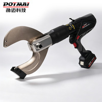 Outil de coupe hydraulique électrique sans fil à batterie BM-120C à fonctionnement continu pour câble blindé de 66 mm de diamètre