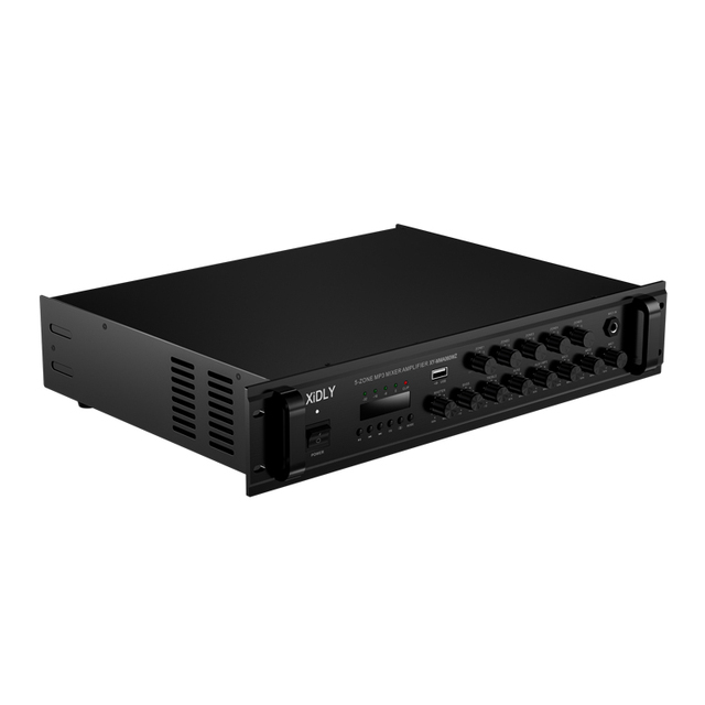 XIDLY-Hot Selling High Speed Multi 4 Zone Mixer Amplifier With Music Source