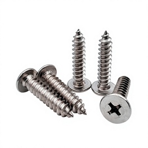 Tornillos Autorroscantes de Cabeza Plana de Acero Inoxidable, Cabeza Phillips, Perfil Ultrabajo, Fijaciones Métricas - Product Image 2