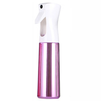 Bouteilles en plastique PET à pulvérisation continue dégradée personnalisées, pulvérisateurs à pompe à brume fine modulaires réutilisables pour parfum, vente en gros