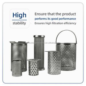 304 316 316lステンレススチール穴あき金属チューブフィルター食品機械穴あきフィルターシリンダーメッシュチューブ - Product Image 6