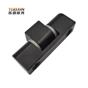 Tuoxin CL65 Engsel Industri Paduan Seng Warna Hitam untuk Pintu Kabinet Listrik