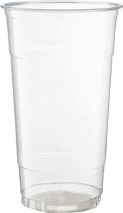 Vasos de Plástico Biodegradables Desechables de Pared Simple, Transparentes, de Color Personalizado, con Tapas, para Fiestas - Product Image 4