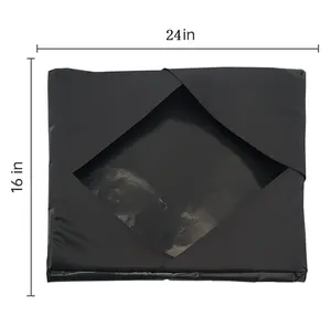 Housse de protection de plaque chauffante Black16 * 24in Couverture de presse à chaud antiadhésive