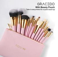 Kit de pinceaux et brosses de maquillage rose, accessoires professionnels, pour application de fond de teint, ensemble de 7, 10 ou 15 pièces, OEM, livraison gratuite pour échantillons