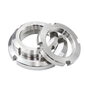 Bafang Stainless Steel Round Nuts M35 1.5 Gb812 Metric Bearing Locking Precision For Manufacturing Plant Construction - Product Image 2