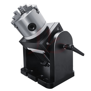 Eje Rotatorio de 3 Garras LY Motor de Conexión Directa 86F-80D/80/100/125MM, Fijación Precisa 180 Ajustable para Marcado Láser - Product Image 1