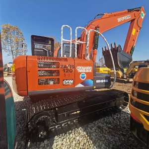 Pelle hydraulique sur chenilles Hitachi ZX120 de 12 tonnes d'occasion Série ZAXIS 120 originale du Japon Composants essentiels du moteur du moteur - Product Image 4