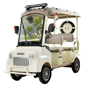 Voiture électrique à quatre roues avec toit métallique pour les voyages quotidiens en famille, les sports et les loisirs, les visites de parcs panoramiques, toutes saisons - Product Image 1