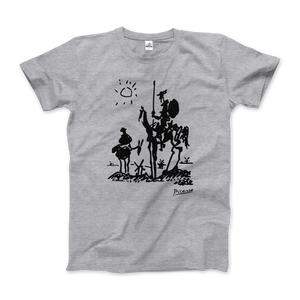 T-shirt avec illustration de Pablo Picasso Don Quichotte de La Mancha 1955 - Product Image 1