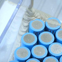 Composé d'encapsulation thermique en silicone à faible rétrécissement Elaplus, étanche, pour alimentation d'onduleur
