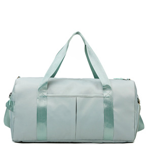 Sac de sport personnalisé avec logo unisexe, imperméable, pour yoga, gym, sport, sac de sport rose pour vêtements secs et mouillés - Product Image 2