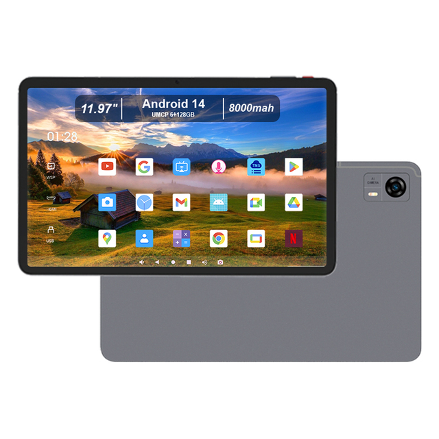 High-Definition 11.97-Inch Ultra-Thin Tablet PC 8GB+256GB RAM/ROM 5G for Gaming Learning Entertainment Ample Storage