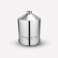 Shengyuan 304 acier inoxydable de qualité alimentaire 50L trémie pâte-liquide Machine de distribution entonnoir de rotation fabrication de tôle de lait