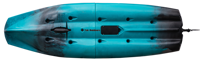 Entraînement modulaire d'aileron de pédale de kayak simple certifié CE de 10 pieds avec coque en PEBDL Bateau de surf et d'aviron de sport électrique pour 2 personnes