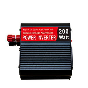 อินเวอร์เตอร์แปลงไฟแบบไซน์<span class=keywords><strong>เวฟ</strong></span>ดัดแปลง 200w 12v 220v ออฟกริด อินเวอร์เตอร์ในรถยนต์ แปลงไฟจากดีซีเป็นเอซี 12V เป็น 220V อินเวอร์เตอร์แบบพกพา - Product Image 4