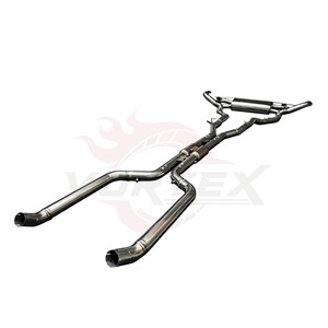 ท่อไอเสียแบบ Catback สแตนเลส Vortex พร้อมวาล์ว สำหรับ BMW X7 G07 M50i M60i 4.4T V8 ปลายท่อขัดเงาคู่ ปี 2019-2026 เชื่อม TIG พร้อมขาแขวน - Product Image 3