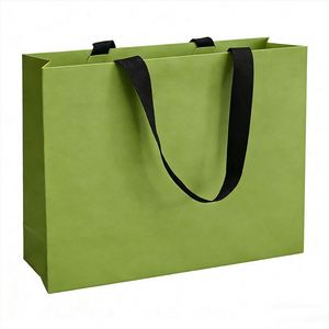 Custom Luxury <b>Gift</b> Paper <b>Bag</b> - Recycled Paperboard/Ivory Board Packaging - Product Image 2