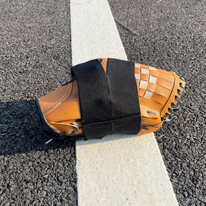OEM ODM Logo personnalisé Transfert thermique Haute qualité Élastique Polyester/Latex Bandeaux pour gants de baseball/softball 14"x4" 12 couleurs au choix - Product Image 2