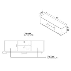 Tout nouveau produit meubles décoratifs pour la maison Witte <span class=keywords><strong>Tv</strong></span> Meubel <span class=keywords><strong>300</strong></span> <span class=keywords><strong>cm</strong></span> Japandi avec <span class=keywords><strong>meuble</strong></span> et table <span class=keywords><strong>TV</strong></span> Offre Spéciale en usine - Product Image 3