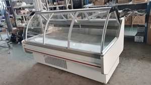 Kính Cong Siêu Thị Tươi Thịt <span class=keywords><strong>Showcase</strong></span> Thịt Hiển Thị Tủ Lạnh Cửa Hàng Thịt <span class=keywords><strong>Showcase</strong></span> - Product Image 3