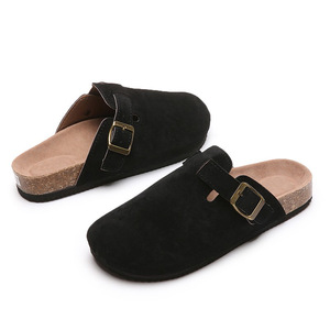 Pantuflas Baotou Bocon para Mujer, Pantuflas de Corcho, Talla Grande, Zapatos Romanos, Pantuflas Medias - Product Image 3