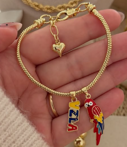 Pulsera con Colgante de Venezuela, Cadena de Cobre con Eslabones, Joyería con Mapas de Venezuela para Hombre y Mujer, Regalo - Product Image 3