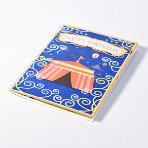 Biglietto d'<span class=keywords><strong>Auguri</strong></span> Pop-up Ecologico e Riciclabile con Stampa 4C, Stile Europeo, con Busta in Carta, per <span class=keywords><strong>Compleanno</strong></span> e Occasioni Felici - Product Image 4