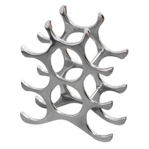 ที่วางขวดไวน์โลหะสำหรับร้านอาหาร,ที่วางขวดไวน์ทำจากอลูมิเนียมดีไซน์ใหม่ - Product Image 1