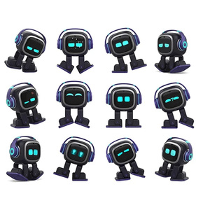 <span class=keywords><strong>Robot</strong></span> de compagnie de bureau EMO AI avec station de recharge automatique, plus de 1000 expressions, roues Mecanum, haut-parleur 3W, USB Type-C, compagnon intelligent, cadeau pour enfants - Product Image 6