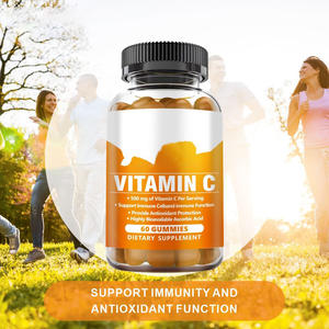 OEM Private Label Vitamin C Nahrungs ergänzungs mittel Hautpflege für Erwachsene und Energie unterstützung Haut aufhellende weiche Gummis - Product Image 3