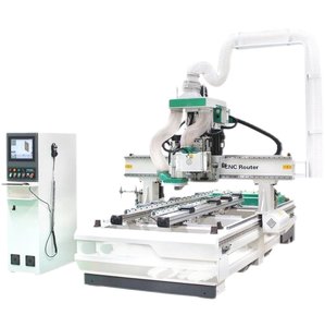 Centre d'usinage CNC pour battants de porte en bois, outil adapté au traitement des charnières et des mortaises de porte en bois - Product Image 2