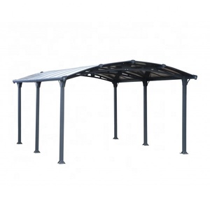 Extérieur Voiture <span class=keywords><strong>Garage</strong></span> <span class=keywords><strong>Auvent</strong></span> En Polycarbonate Imperméable En Aluminium Carport Comprend Intégré Gouttières Et Kit D'ancrage - Product Image 3