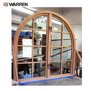 Warren Arch Window Chinese Factory Hot Sale Special Shaped Windows With Grill Design