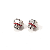 SS304 acier inoxydable IP68 reniflard évent bouchon ROHS certifié presse-étoupes pour les fabricants d'énergie M12-1.5