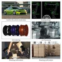 Velg Mobil Custom Deep Concave Monoblock/2-piece Forged 5x114.3 5x130 5x120 5x112 18 19 20 Inch untuk BMW AUDI Tesla