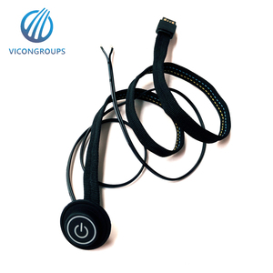 Điện sưởi ấm quần áo điều khiển từ xa với Silicone kiểm soát nhiệt độ chuyển đổi nút Laser khắc Silicone bàn phím - Product Image 5