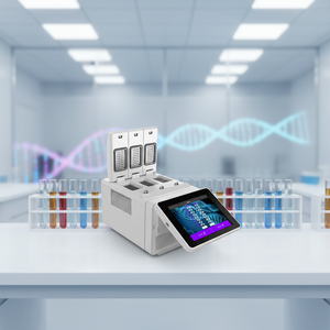 เครื่องควบคุมอุณหภูมิแบบไตรบล็อก CHINCAN T30D รุ่น Super Gradient 3 บล็อก 2*16 หลุม*0.2 มล. สำหรับ PCR พร้อมหน้าจอสัมผัสสีขนาด 10 นิ้ว - Product Image 4