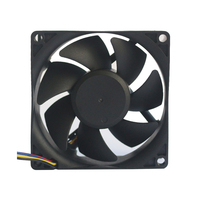 Superventas 80mm X 25mm DC Ventilador de refrigeración sin escobillas 12V Control de velocidad Alto rendimiento para PC Case Computer RV Nevera CPU Cooler