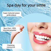 Enfileur de fil dentaire en nylon pour ponts, implants, larges espaces, fil orthodontique, nettoyage régulier des dents
