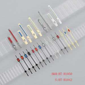 เข็มนาฬิกา SKX007 ดีไซน์ 3 หน้า ยอดนิยม สองด้านเงา Super C3 สีเขียวเรืองแสง ใช้ได้กับกลไก NH34 35 36 38 70 - Product Image 1