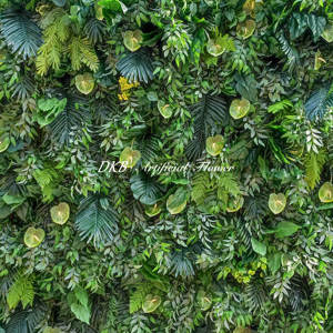 กำแพงหญ้าเทียม8ftx8ft แบบม้วนติดผนังต้นไม้เทียม - Product Image 5