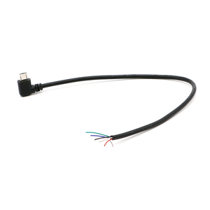 Cargador Universal Inteligente, Económico y Resistente, Cable <span class=keywords><strong>de</strong></span> Datos Micro USB <span class=keywords><strong>de</strong></span> 5 Pines y 5 Hilos <span class=keywords><strong>de</strong></span> 20 cm <span class=keywords><strong>de</strong></span> <span class=keywords><strong>Alta</strong></span> Velocidad con Extremos Abiertos - Product Image 2