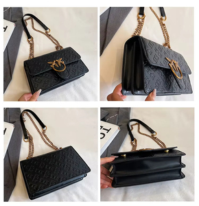 Sacs à bandoulière en cuir PU Ins Offre Spéciale dames sacs à main en relief hirondelle 2025 femmes mode sacs à main avec diverses couleurs vives - Product Image 2