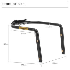 Support de selle multifonction RIDERACE en alliage d'aluminium <span class=keywords><strong>pour</strong></span> <span class=keywords><strong>vélo</strong></span>, <span class=keywords><strong>porte</strong></span>-bagages arrière, <span class=keywords><strong>porte</strong></span>-bouteille, pièce de <span class=keywords><strong>vélo</strong></span> - Product Image 6
