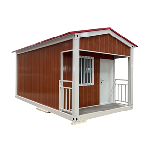 Container Ufficio Prefabbricato Portatile WinFair Chile con Tetto Triangolare, Casa Container da 20 Piedi <span class=keywords><strong>in</strong></span> <span class=keywords><strong>Vendita</strong></span> con Veranda - Product Image 4