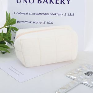 Terry Vải Kẹo Nóc Túi Mỹ Phẩm Tùy Chỉnh Thời Trang Vải Trường Hợp Mỹ Phẩm Phụ Nữ Du Lịch Trang Điểm Túi Bút Pouch DIY Thư Túi - Product Image 6