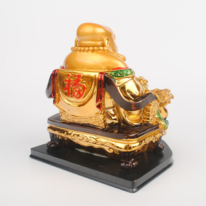 Statue Bouddhiste Classique en Résine, Modèle <span class=keywords><strong>Bouddha</strong></span> Assis en Chaîne de Dragon, Design Artistique, Vente en Gros - Product Image 4