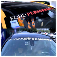 Autocollants de Véhicule Résistants aux UV et aux Intempéries, Découpe Personnalisée de Logo, Autocollants Vinyles de Transfert pour Pare-Brise et Vitre de Voiture